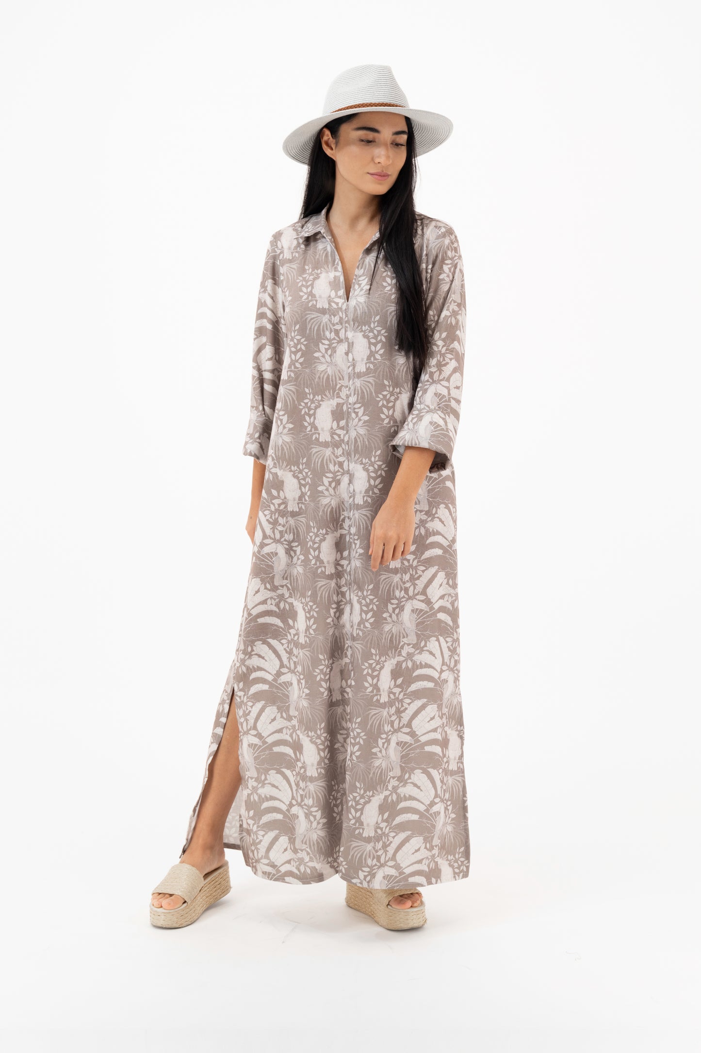 Birds of Paradise - Linen