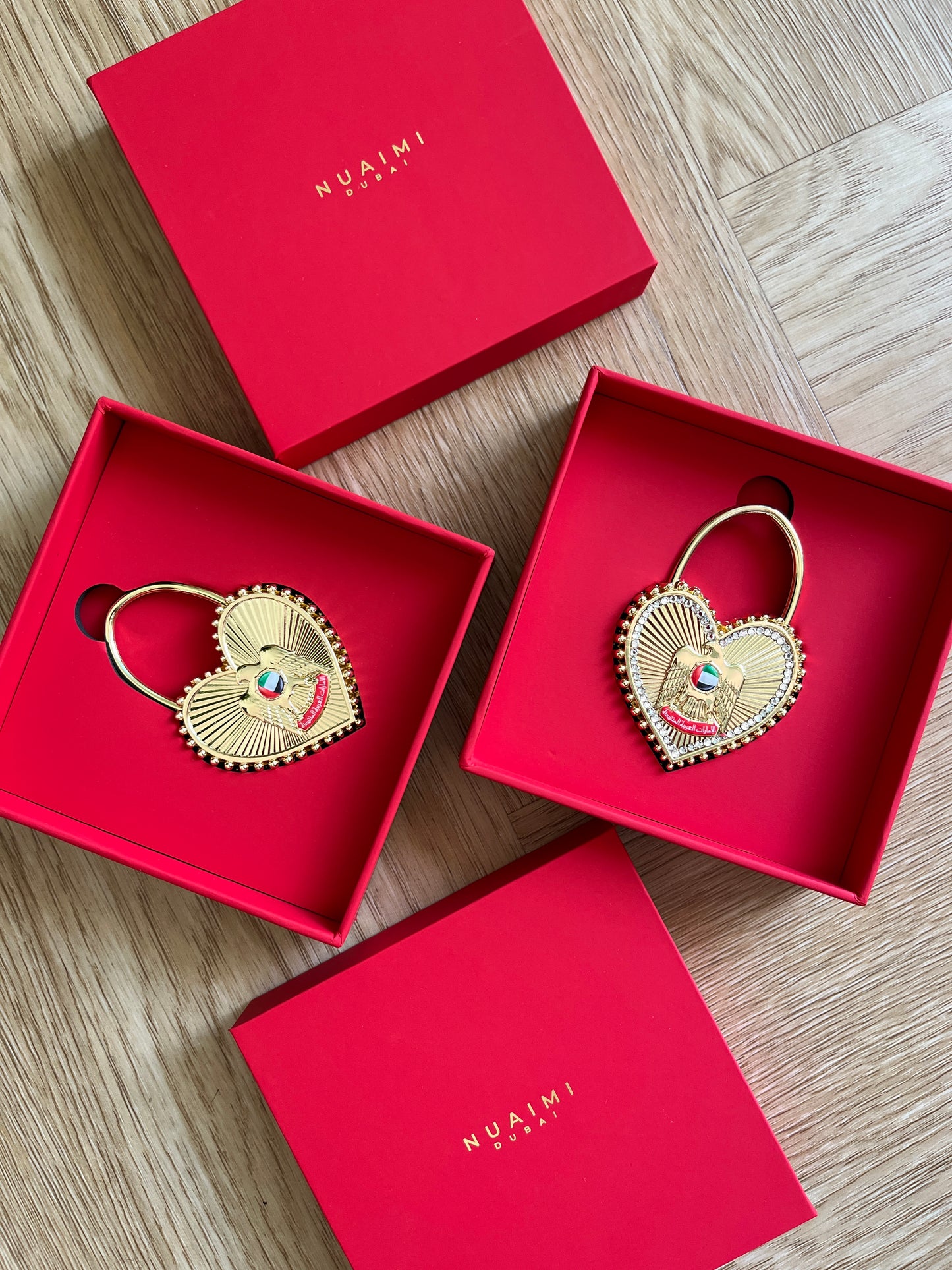 NUAIMI UAE LOVE LOCKET